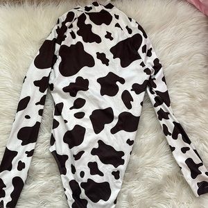 Cow bodysuit